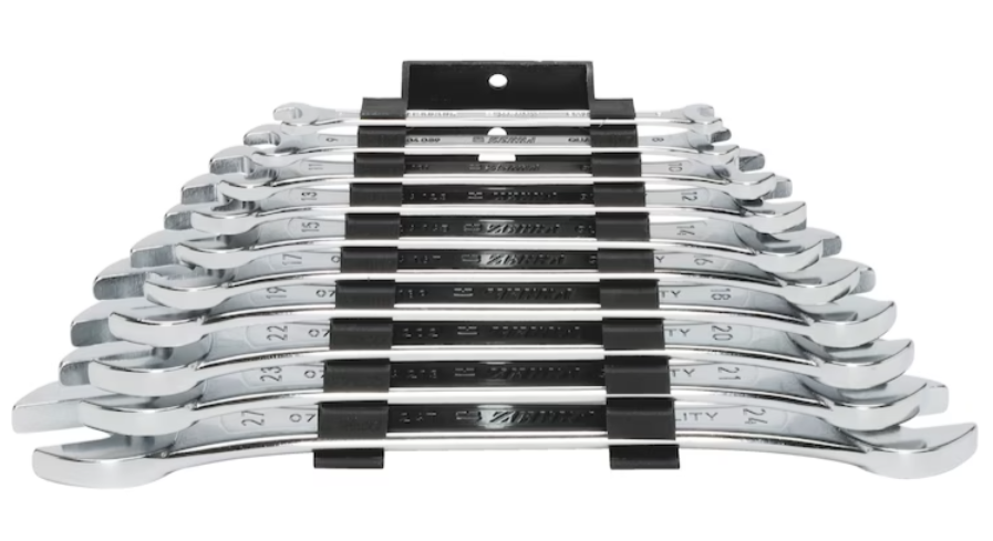 ZEBRA® Doppelmaulschlüssel Sortiment 10-teilig