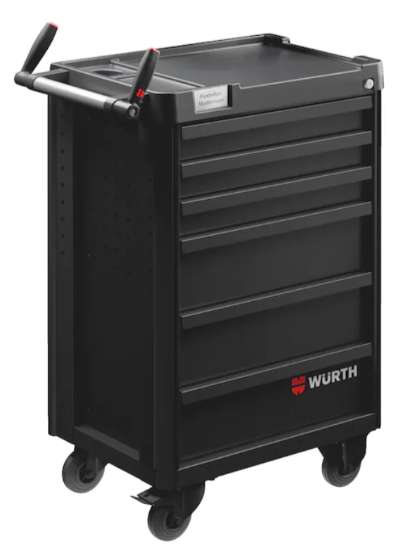 System-Werkstattwagen Pro 8.4, 6 Schubladen