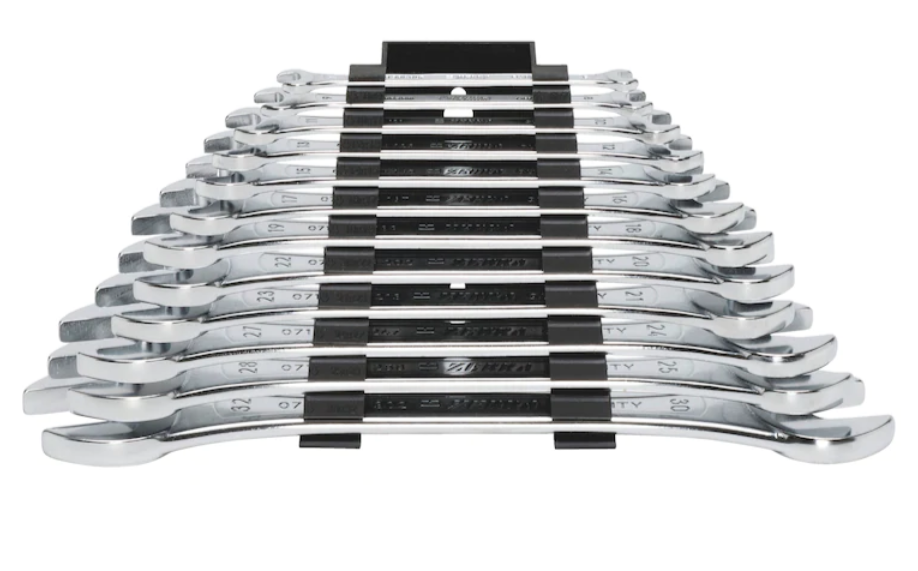 ZEBRA® Doppelmaulschlüssel Sortiment 12-teilig