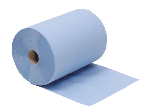 blaues Putzpapier 2-Lagig